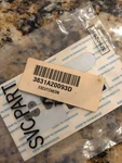 3831A20093D / Escutcheon - Lg Ac Display Overlay Only. Fixed Price $8.99.