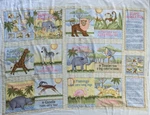 Debbie Mumm Sunny Jungle Fun Soft Fabric Wall Panel Storybook Baby. Fixed Price $14.99.