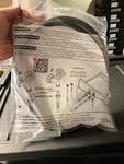Washing Machine Water Hoses 4 Foot Hot Cold Black Rubber 2-PACK Washer. Fixed Price $16.50.