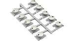 Bosch 00649313 Dishwasher Control Panel Push Button Set - Silver. Fixed Price $30.29.