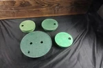 Rainbird Nds Replacement 7" 6" 10" 6.25" In. Round Valve Box Cover Green Icv. Fixed Price $29.99.