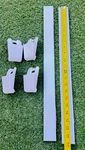 Whirlpool Refr-tor Door Shelfs Wide Trim + 4 End Caps 2266738 WP2195916K. Fixed Price $75.00.