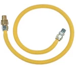 Brasscraft CSSC64TE-48 X5, 5/8 Od Gas Connector, 106,000BTU. Fixed Price $15.95.