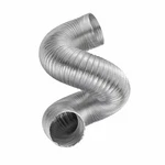 Clothes Dryer Transition DUCT,SEMI-RIGID,TRIPLE-LOCK,4 IN.X8 Ft. Flexible 302U. Fixed Price $44.05.