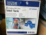 Brand New Water Worker GALLON/80 Liter Well Tank Model #HT-20HB. Fixed Price $189.99.