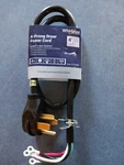 Whirlpool PT400L Four Wire 10 Awg 30-AMP Dryer Power Cord Ft. Fixed Price $17.00.