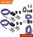 2PCS Range Surface Burner Receptacle For Stove Replacement. Fixed Price $27.99.