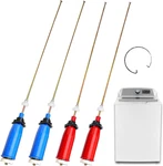 Upgraded WH16X10158 WH16X10159 Washer Suspension Rod Set 4PCS, For Ge Hotpoint. Fixed Price $63.11.