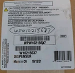 Whirlpool Dispenser WPW10215637. Fixed Price $45.95.