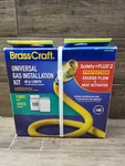 Brasscraft PSCTE1106 K5 Universal Gas Installation Kit 48IN Length 1/2 Od. Fixed Price $24.99.