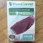 Foodsaver Gamesaver Quart Vacuum Seal Bags 44 Ct Bpa Free Clear. Fixed Price $9.98.