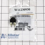 Whirlpool Range Push Button Switch W11230930. Fixed Price $72.99.