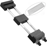 Adjustable Knife Sharpening Holder Base Whetstone Diamond Oil Water Stones. Fixed Price $20.51.