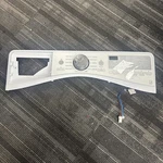 Used Whirlpool Washer Control Panel Assembly W10784649 W11218415 With KNOB#SM04. Fixed Price $84.00.