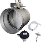 Broan MD10TU 10" Universal Automatic Make-up Air Damper With Pressure Sensor Kit. Fixed Price $394.01.
