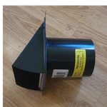 Broan-nutone Steel Wall Cap For 3-INCH And 4-INCH Round Duct, Black Fan Exhaust. Fixed Price $14.00.