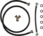 Genuine Part # WX14X10010 Clothes Dryer Steam Kit W/ Brass And Washers BS13. Fixed Price $13.99.