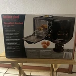 Better Chef Breakfast Central 3-IN-1 Meal Maker- Black Model IM-231B. Fixed Price $75.00.