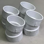 Genova (4-PACK) Schedule Pvc Hub Elbow 3" X 22.5 Degree G60830. Fixed Price $16.80.