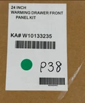 Kitchenaid 24 Inch Warming Drawer Front Panel/handle W10133235 Shelf P38. Fixed Price $238.88.