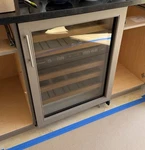 Sub-zero 424G/S 24" Stainless Steel Undercounter Wine Cooler. Fixed Price $1295.00.