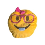 Emoji Novelty Plush Pillow Lady Nerd Yellow Pink Zipup Straps. Fixed Price $9.67.