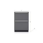 Sub Zero Designer Refrigerator- Panel Ready 24" #ID-24R. Fixed Price $5295.00.