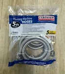 5 Ft. Braided Stainless Steel Washing Machine Hoses (2-PACK) WM60SS2PK. Fixed Price $25.00.