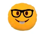 3-IN-1 Nerd Face Emoji Pillow Convertible Travel & Ipad Holder Gift Kids. Fixed Price $15.99.