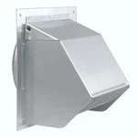 Broan 641FA Aluminum 6" Round Duct Wall Cap Without Damper. Fixed Price $62.03.