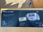 Elkay SPUH2118 Undermount 18-GAUGE Stainless Steel 9"DEPTH Single Bowl Kitchen. Fixed Price $149.00.