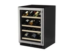 Marvel 24" Stainless Steel Built-in 27 Bottle Capacity Wine Storage ML24WSG1LS. Fixed Price $1350.00.