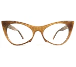 Andy Wolf Eyeglasses Frames 5028 Col.v Clear Brown Sharp Cat 53-17-140. Fixed Price $231.12.