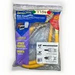 Brasscraft Gasconnector 3/8 X 36 Stainless Steel W/corrosion Resistant Coating. Fixed Price $17.05.