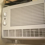 Ge Window Air Conditioner White Adjustable Thermostat Analog Controls 2 Speeds. Fixed Price $50.00.