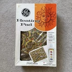Vintage General Electric Automatic Heating Pad Model P58 W/ Box Mcm Works. Fixed Price $69.99.