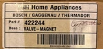 Evertechpro Washer Water Valve For Bosch 00422244 JD3. Fixed Price $36.22.
