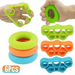 6X Finger Hand Exerciser Strengthener Wrist Forearm Grip Trainer Resistance Band. Fixed Price $9.99.