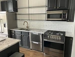 Fisher & Paykel Ss Kitchen Package: Refrigerator, Dishwasher, Range, Microwave. Fixed Price $4000.00.