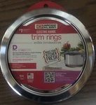 Kleen, 2 Pack, 6", Chrome, Trim Ring, "d" Series For Electric Ranges. Fixed Price $10.99.