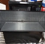 Broan Steel Wall Cap Black 11-IN X 10-IN 4-IN. Fixed Price $39.99.