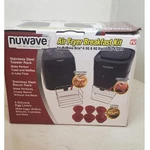 Nu Wave Air Fryer Breakfast Kit Set Includes Racks And 6 Egg Cups. Fixed Price $19.99.