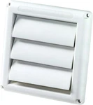 Deflecto Supurr-vent Louvered Weather-resistant Outdoor 4 Inches, White. Fixed Price $14.31.