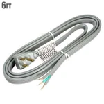 6FT 16/3 Gauge Prong SPT-3 Garbage Disposal Perpendicular Power Cord Cable. Fixed Price $14.07.