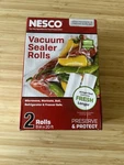 Nesco VS-03R Universal Vacuum Sealer Replacement Bag Rolls, Pk (8" X 20"). Fixed Price $14.99.