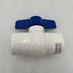 New!! Homewerks Ball Valve 1-1/4-INCH Pvc Schedule Solvent White VBVP40E6B. Fixed Price $15.95.
