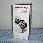 New Kitchenaid Spice Grinder Accessory - Bcgsga, Silver. Fixed Price $34.00.