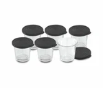 Moulinex Set 6 Jars+lid For Pot Pressure Cookeo CE70 CE85. Fixed Price $48.99.