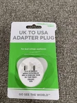 Travelsmart By Conair Franzus Adapter Plug Combination White Uk To NW7X-320A. Fixed Price $19.99.