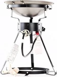 King Kooker 24WC 12" Portable Propane Outdoor Cooker With Wok, 18.5" X 8" H.... Fixed Price $106.82.